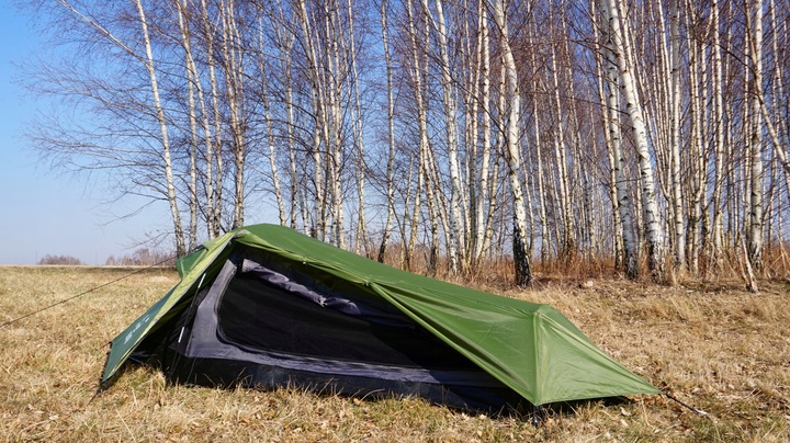 Namiot AlpenTent EIGER1 Ultralight 1os LEKKI 1,5kg