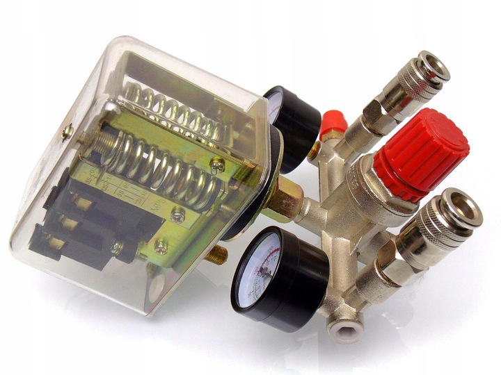 PRESOSTAT 400v włącznik ciśnieniowy do kompresora sprężarki 3 Fazy siłowy