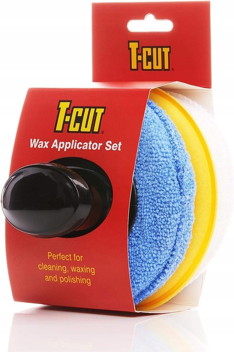 Gąbki aplikatory do polerowania lakieru z uchwytem