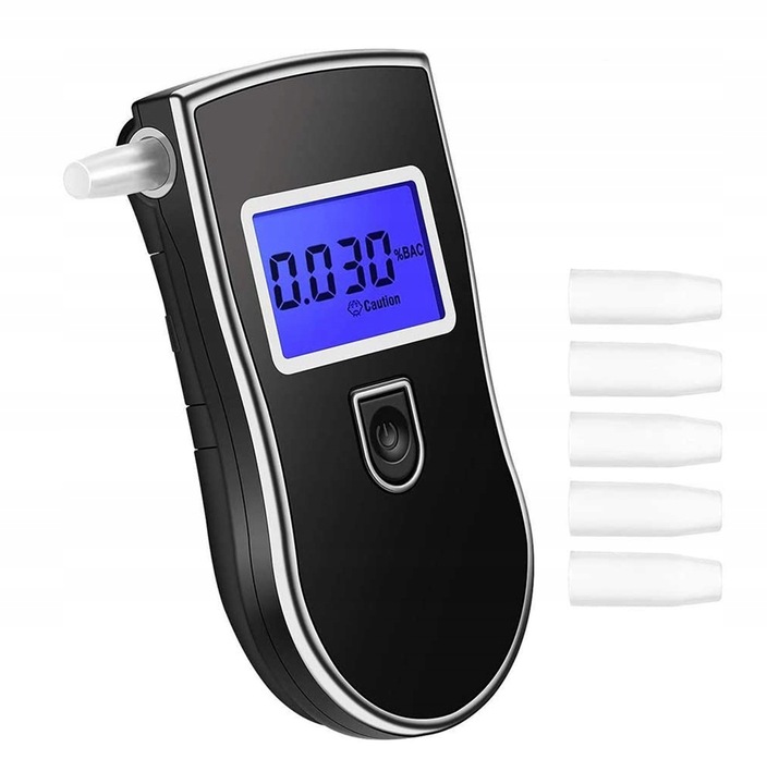 Alkomat Tytan AT-818 z LCD + ustniki + etui + Pokrowiec Precyzyjny Zestaw