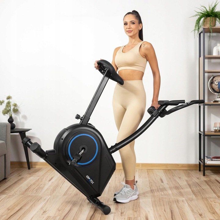 ROWER STACJONARNY MAGNETYCZNY ROWEREK TRENINGOWY FITNESS GYMTEK