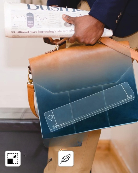 Przenośna termiczna drukarka Phomemo M08F bluetooth do dokumentów A4 tatuaż