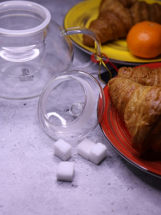 Dzbanek do zaparzania herbaty i zioł 620 ml Wilmax szkło termiczne