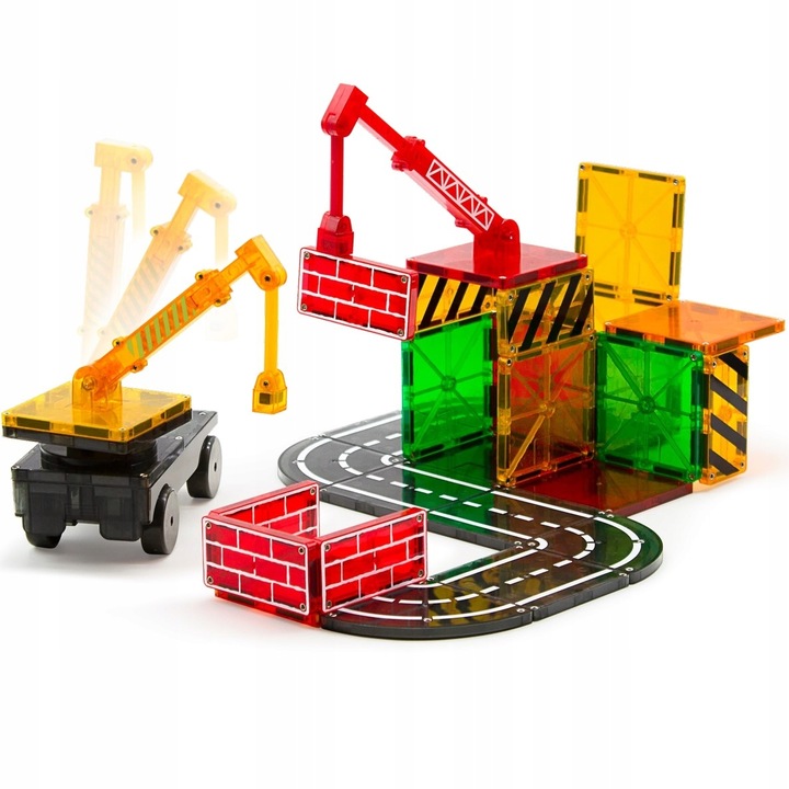 MAGNA TILES Klocki Magnetyczne Konstrukcyjne Builder 32 el.
