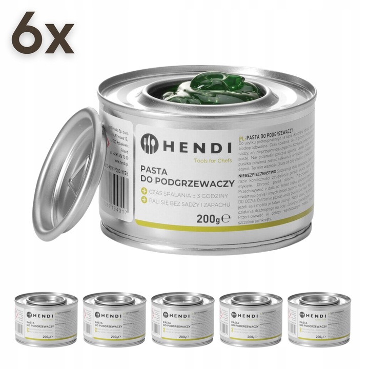Podgrzewacz pasta do podgrzewacza Hendi 200 gr