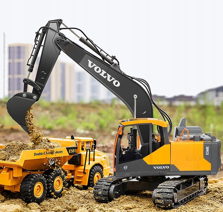 KOPARKA ZDALNIE STEROWANA MŁOT CHWYTAK CHDOUBLEE VOLVO EC160E