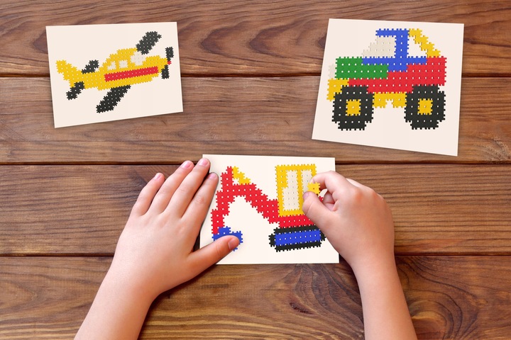 KLOCKI KONSTRUKCYJNE Wafle MELI Minis 400 elementów