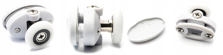 Komplet 8 rolek do kabiny prysznicowej AQUAFORM 23 mm