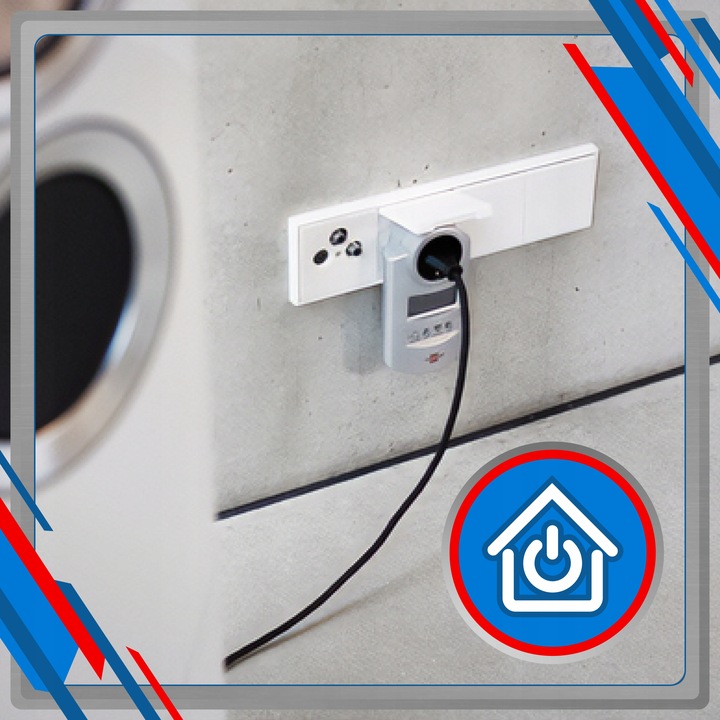 ELEKTRONICZNY TIMER PROGRAMATOR CZASOWY LCD 3500W BRENNENSTUHL