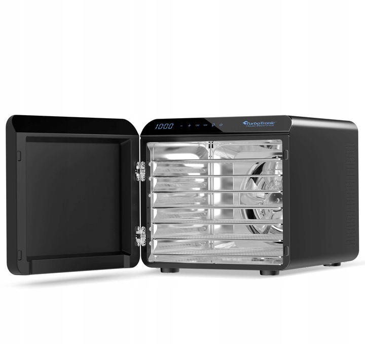 SUSZARKA SPOŻYWCZA DO GRZYBÓW WARZYW OWOCÓW DEHYDRATOR 600W 7 POZIOMÓW