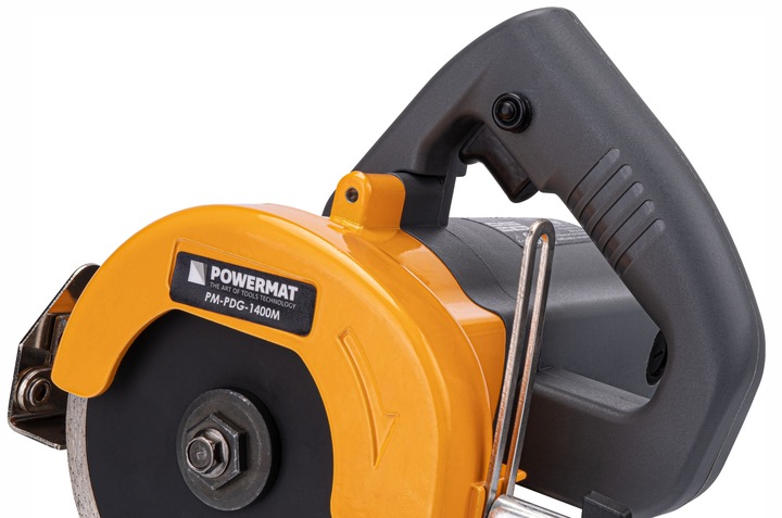 PRZECINARKA TARCZOWA DO PŁYTEK GRESU GLAZURY 1400W 125mm 2X TARCZA POWERMAT