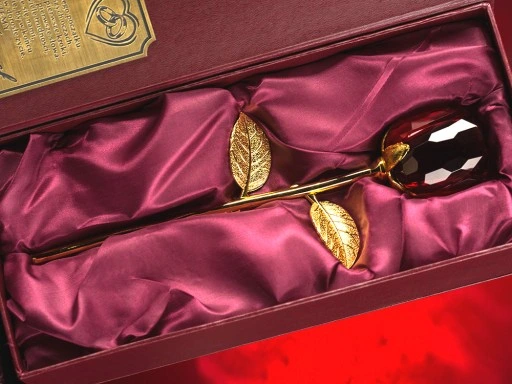 RÓŻA PREZENT 1-99 LAT URODZINY ROCZNICA ŚLUBU ETUI