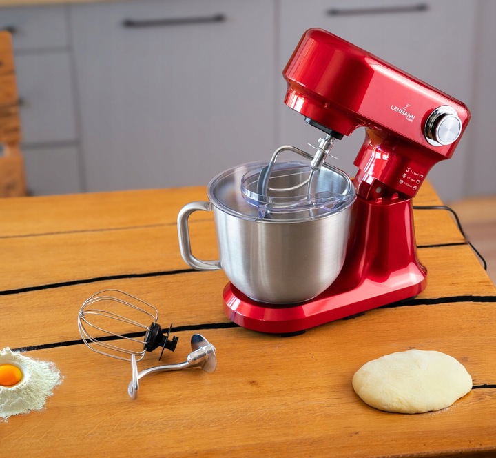 ROBOT PLANETARNY KUCHENNY MIKSER MIESZADŁA HAK MISA OBROTOWA LEHMANN RED