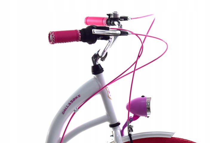 Damski rower miejski damka DALLAS 28 + kosz GRATIS