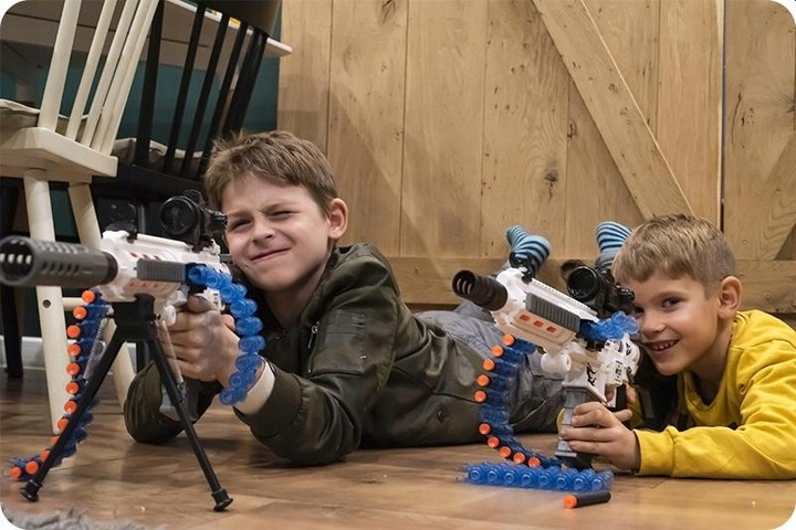 Prezent dla Dziecka Karabin na Miękkie Strzałki