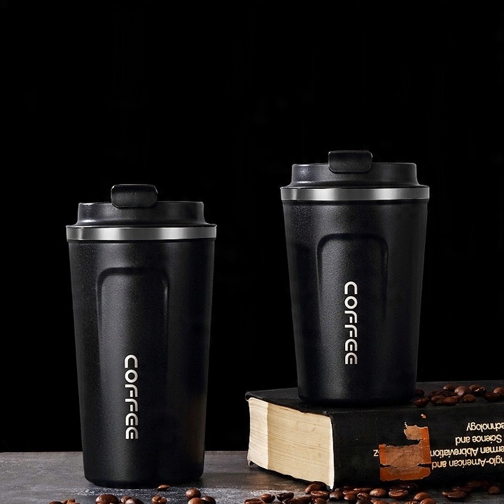 SMART KUBEK TERMICZNY TERMOS BIDON 510ML CZARNY