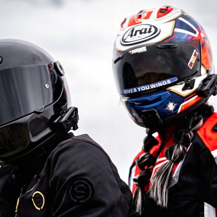 Interkom Motocyklowy FX PRO V2 Bluetooth Radio AI do 1200m