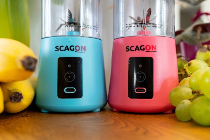 BLENDER BLENDY SCAGON PRZENOŚNY SHAKER Niebieski