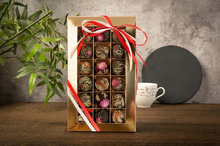 Zestaw HERBAT KWITNĄCYCH 18 sztuk herbata kwitnąca