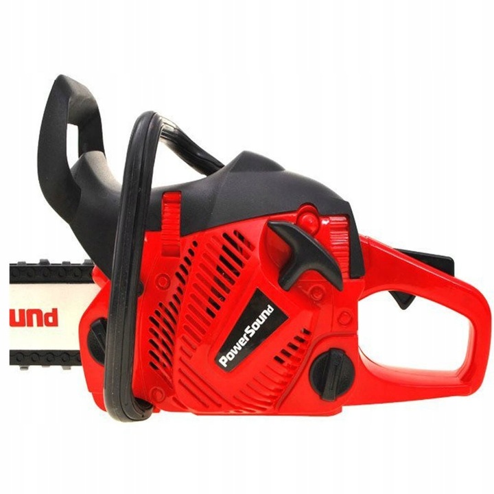 DUŻA PIŁA MOTOROWA SPALINOWA ŁAŃCUCHOWA DLA DZIECI NA BATERIE z DŹWIĘKIEM