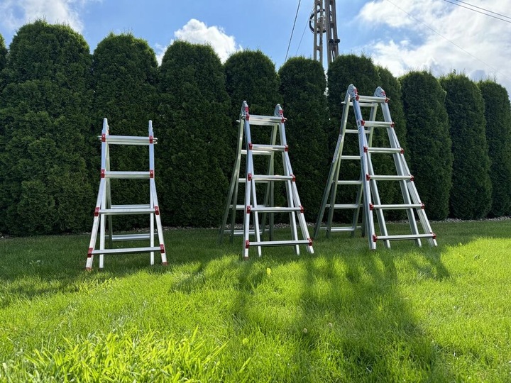 DRABINA. PRZEGUBOWA. TELESKOPOWA WIELOFUNKCYJNA 4x6 UNIWERSALNA