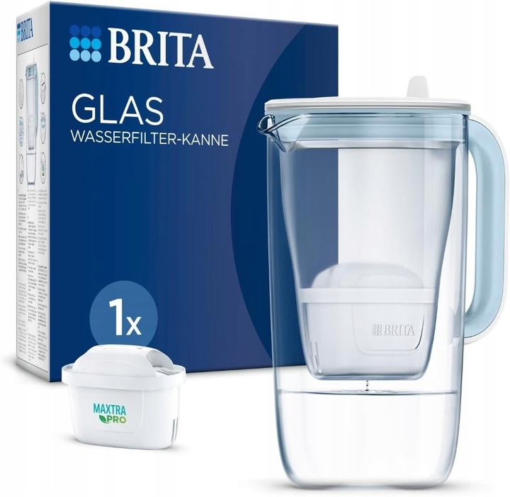 Dzbanek filtrujący Brita Glass 2,5 l przezroczysty