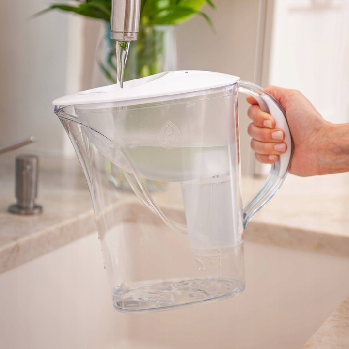 Dzbanek filtrujący Dafi ATRIA 2,4 l biały + 2 Wkłady Classic