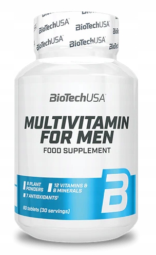 BIOTECH USA MULTIVITAMIN FOR MEN 60 TABLETEK
