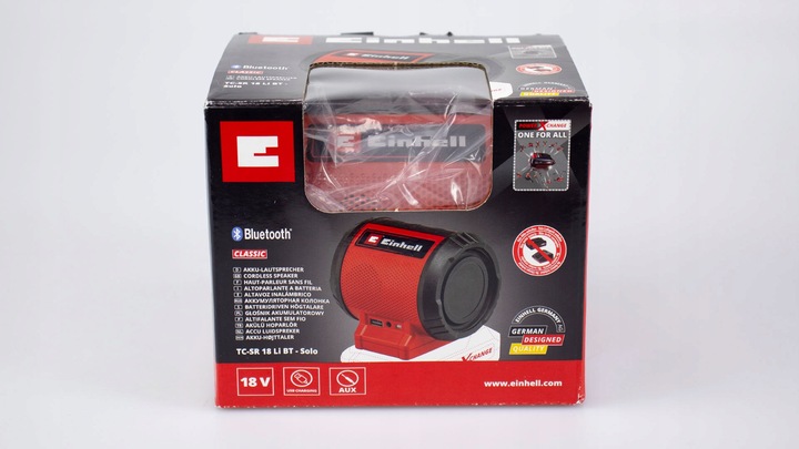 GŁOŚNIK BEZPRZEWODOWY EINHELL TC-SR 18 Li Solo