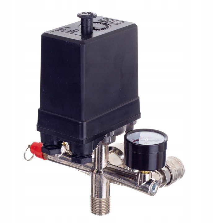 WYŁĄCZNIK CIŚNIENIOWY 1/2 CAL DO KOMPRESORA 3 FAZY 400V PRESOSTAT