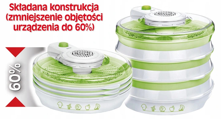 Suszarka do grzybów owoców ziół MPM MSG-06 6 sit