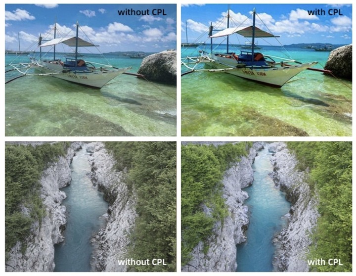 Filtr CPL Polaryzacyjny do Drona DJI Mavic Mini / 2 / SE / 2SE + ETUI