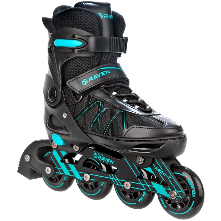 Rolki Regulowane RAVEN Expert Mint 37-40 Kauczuk