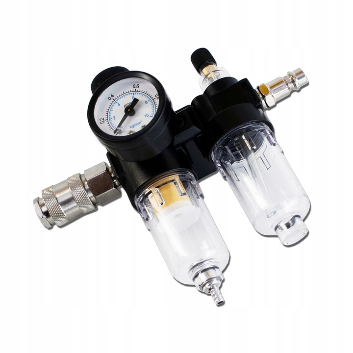 ODWADNIACZ FILTR POWIETRZA REDUKTOR NAOLEJACZ 1/4