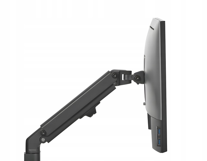 UCHWYT ŚCIENNY NA MONITOR POJEDYNCZY STANDARD VESA REGULOWANE RAMIĘ 17-27"