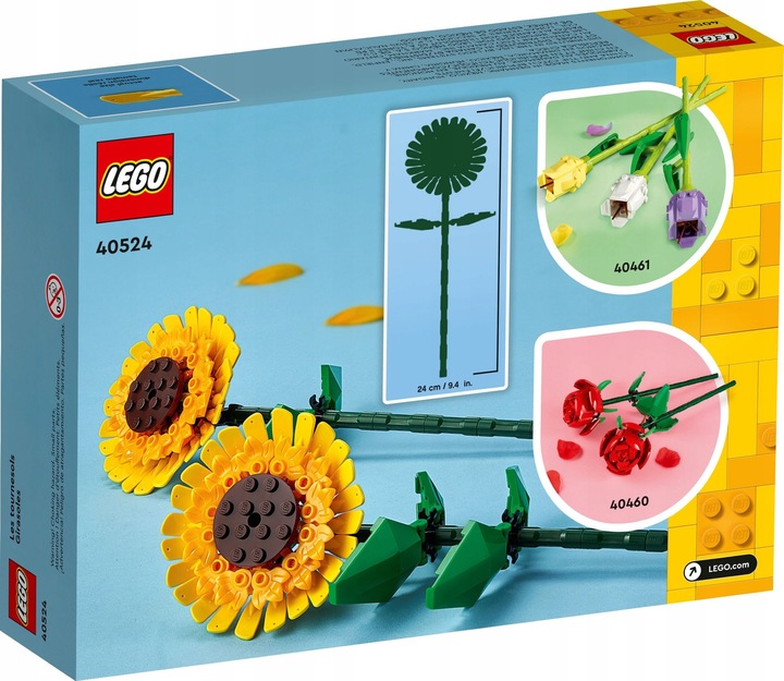 LEGO ICONS 40524 Słoneczniki Kwiaty Kwiatki Bukiet