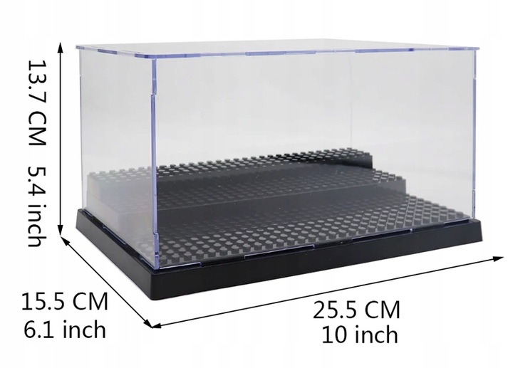 EKSPOZYTOR NA MINIFIGURKI GABLOTKA GABLOTA BARDZO POJEMNY 3 STOPNIOWY