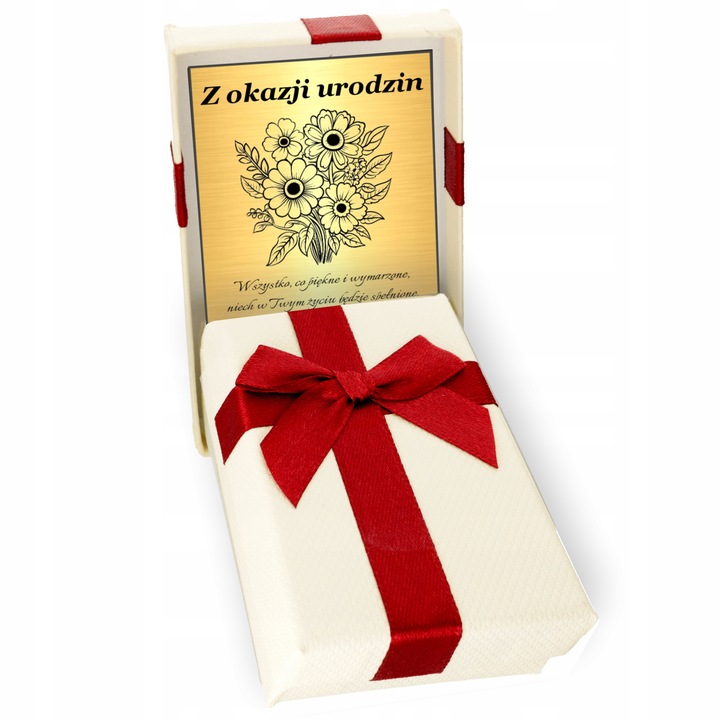 Złoty Łańcuszek 925 Serce Serduszko Naszyjnik Urodziny Prezent Grawer