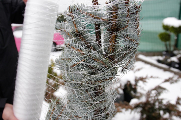 Siatka Do Paletowania Owijania 0,5x500m 3,2g Palet Pakowania Drewna Warzyw