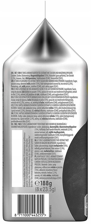 NEW Kapsułki TASSIMO CHAI LATTE 8 Sweet&Spicy