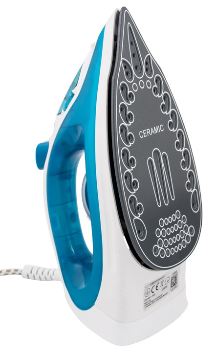 ŻELAZKO PAROWE CERAMICZNA STOPA 2000W ANTI-DRIP