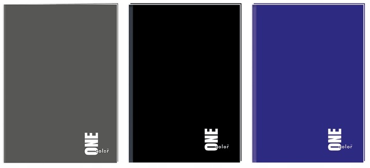 Interdruk zeszyt A4 60 kartek w kratkę One Color x5