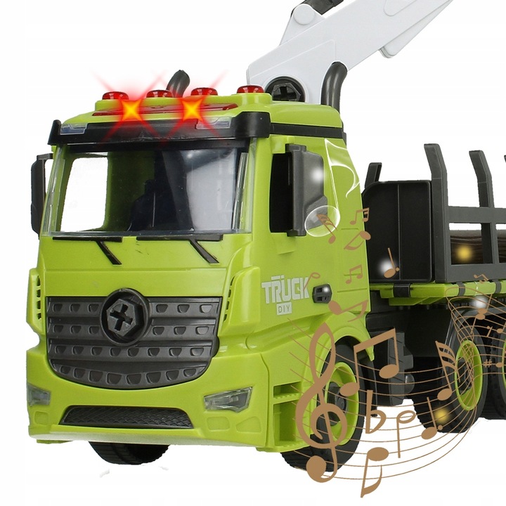 Auto Do Skręcania Rozkręcania Mały Mechanik Jeździ z Napędem Światła Dźwięk