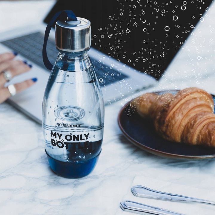 SodaStream Butelka na wodę My Only Bottle Czarna