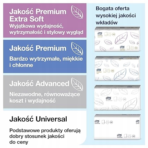 TORK XPRESS NABLATOWY DOZOWNIK DO RĘCZNIKÓW MULTIFOLD H2 BIAŁY 552200