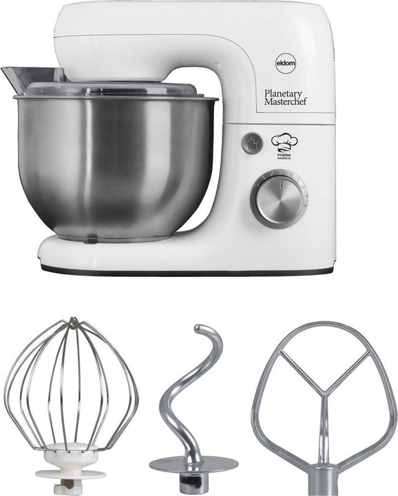 Robot kuchenny planetarny Eldom WRK1200 chefs 1500W biały