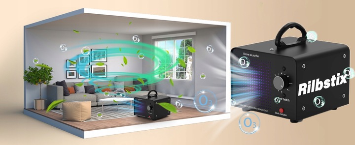 OZONATOR GENERATOR OZONU OCZYSZCZACZ DO POWIETRZA 60 000 mg/h +TIMER