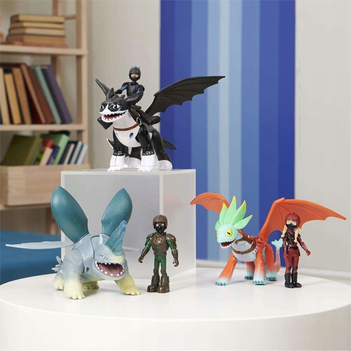 JAK WYTRESOWAĆ SMOKA JEŹDŹCY SMOKÓW FIGURKA D'ANGELO SMOK KRUSZKA