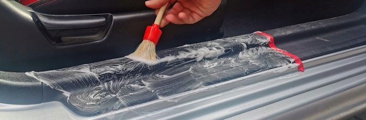 FRESSO INTERIOR SET ZESTAW CZYSZCZENIA WNĘTRZA AUTA CLEANER DRESSING 2X0,5L