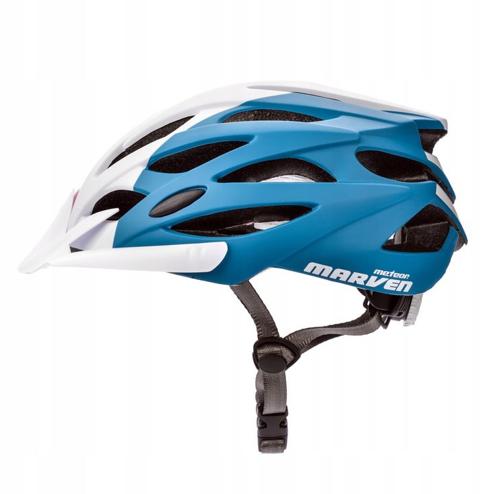 KASK ROWEROWY REGULOWANY METEOR MARVEN S 52-56cm siatka 3-kolorowy AIR FLOW